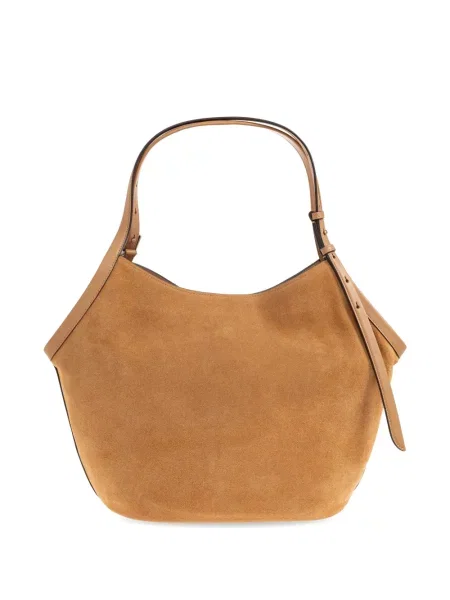 Τσάντα shopper Kate Spade σουέτ πορτοκαλί
