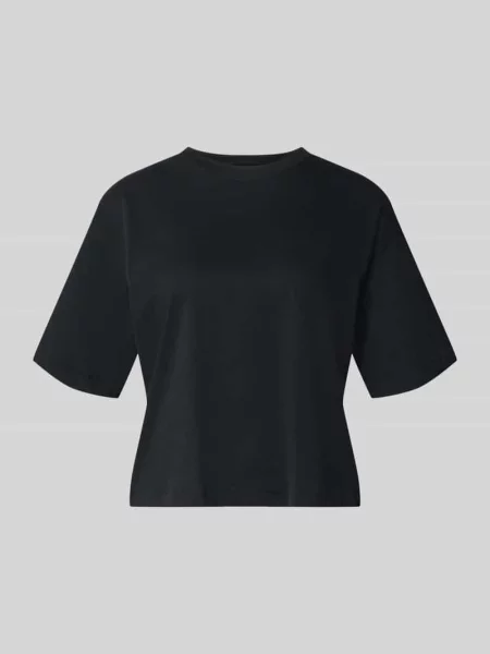 T-shirt o kroju relaxed fit z mieszanki bawełny Fabletics czarna
