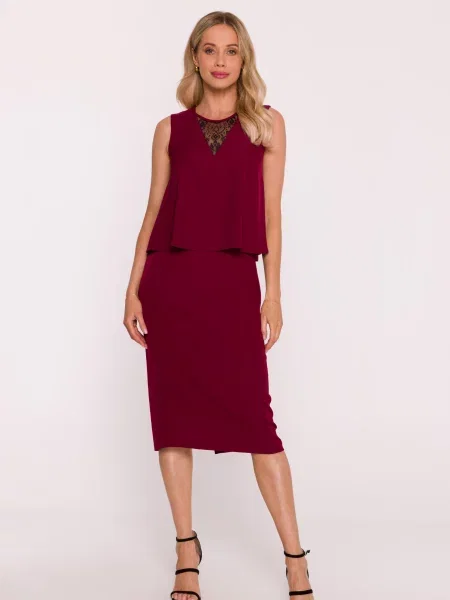 Rochie Stylove din dantelă eleganta negru