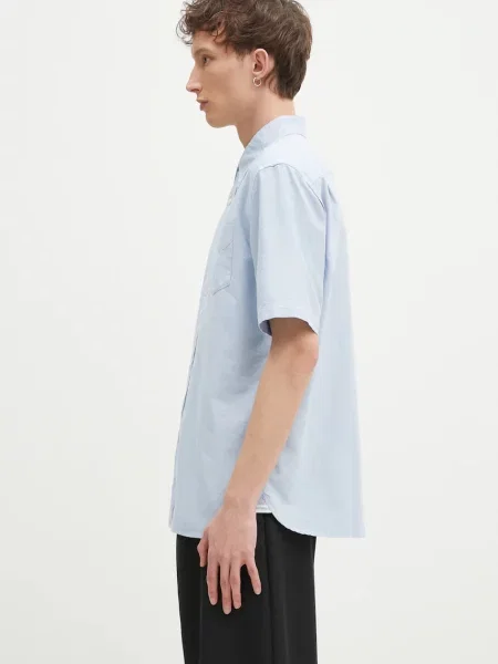 Fred Perry camasa din barbati cu guler button-down regular albastru