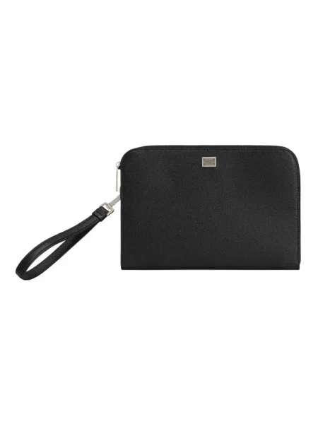 Torba Dolce And Gabbana skórzana czarna