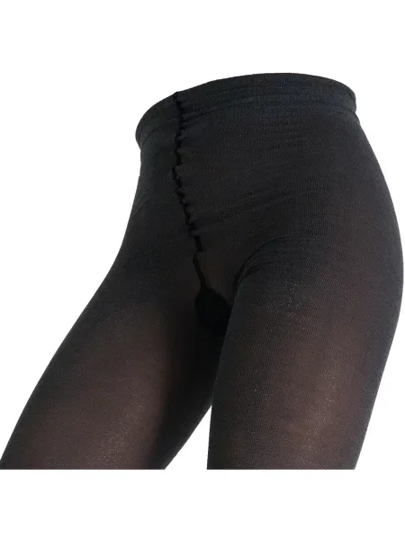 Leggings Trasparenze fekete