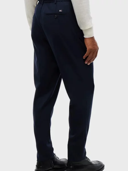 Шерстяные брюки Tommy Hilfiger синие