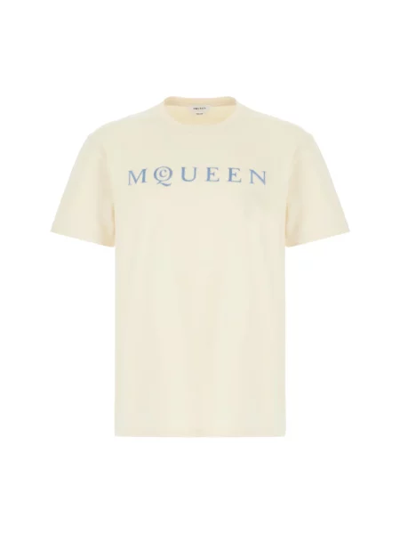 Koszulka Alexander Mcqueen beżowa