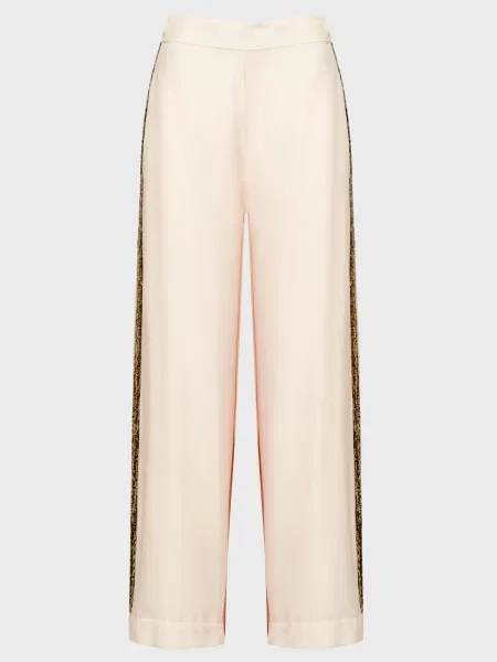 Брюки Temperley London бежевые