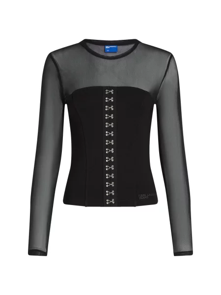 KARL LAGERFELD JEANS Tricou negru