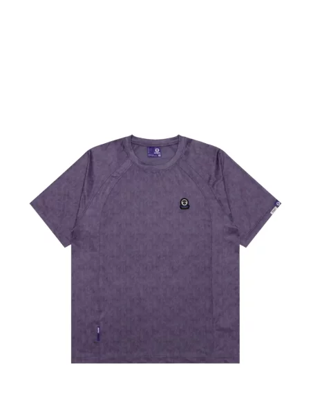 Tricou Aape By A Bathing Ape cu autograf violet