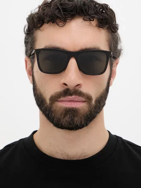 Saint Laurent négyzet alakú napszemüveg barna