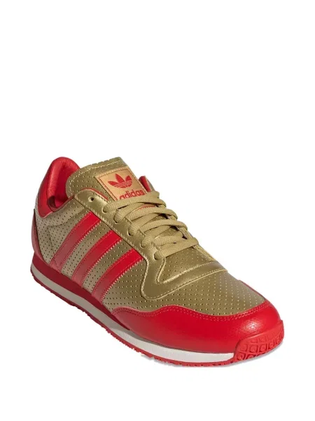 Sneakerși Adidas Samba din piele roșu