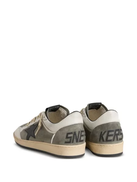 Велурени маратонки Golden Goose сиво