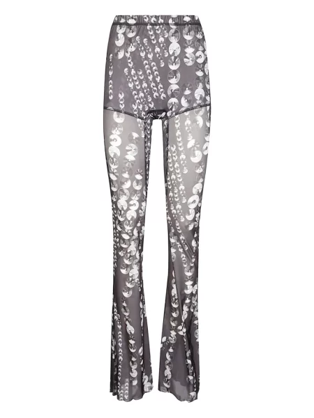 Spodnie Knwls z siateczką szare