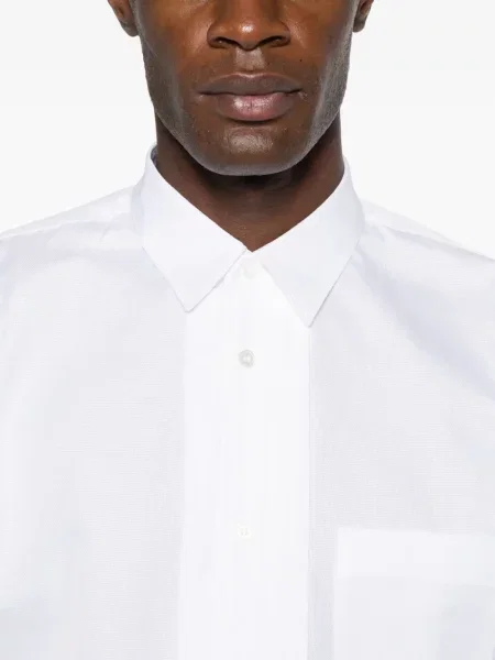 Μακρύς πουκάμισο Comme Des Garçons Shirt λευκό