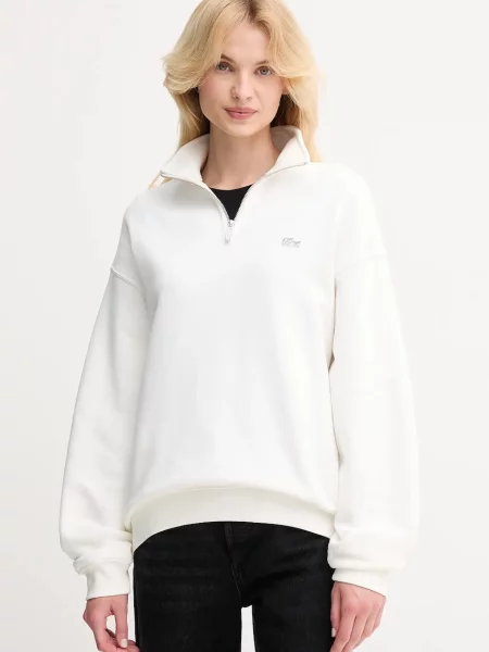 Кофта Lacoste однотонна бежевий