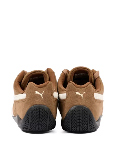 Sneakersy dziecięce Puma brązowe