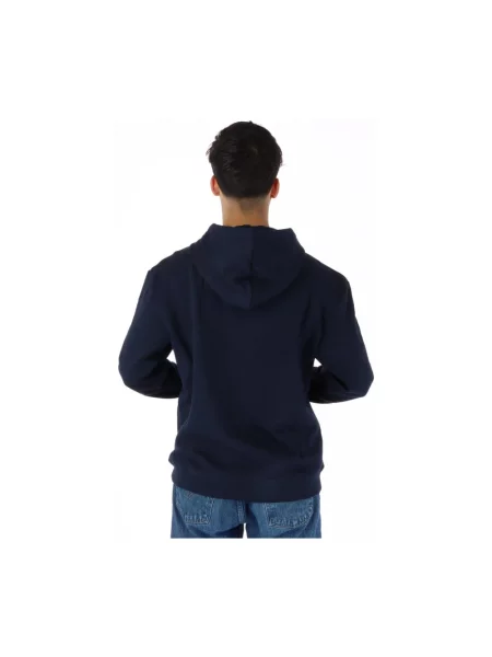 Bluza North Sails z nadrukiem z długim rękawem niebieska