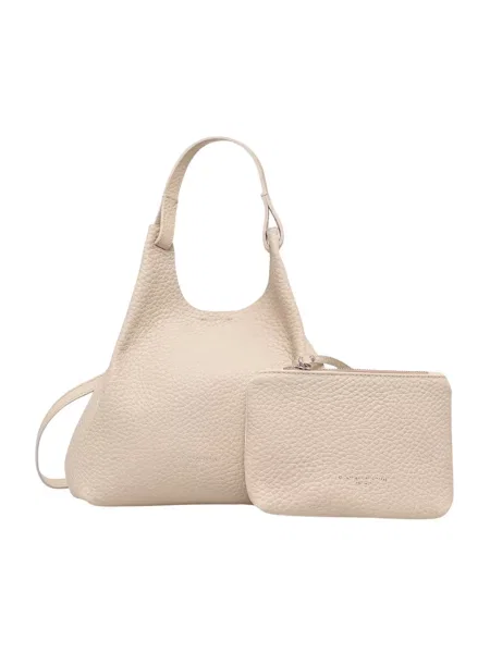 Gianni Chiarini torebka crossbody skórzana DUA beżowa