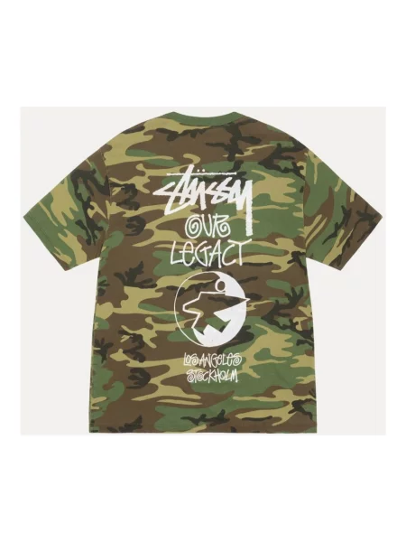 Koszulka Stussy zielona