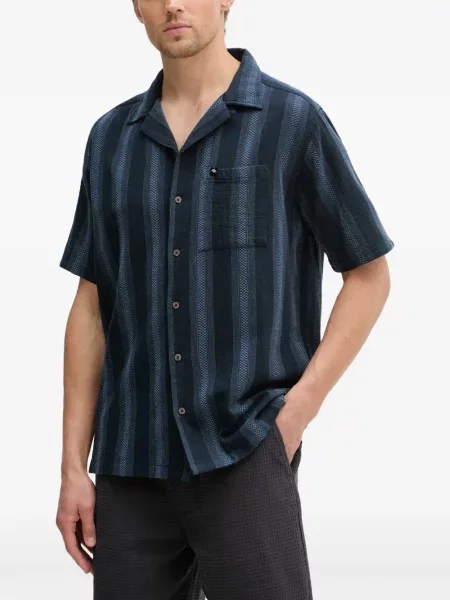 Scurt cămașă Rip Curl cu dungi albastru