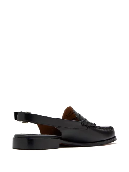 Pantofi loafer G.h.bass din piele slingback negru