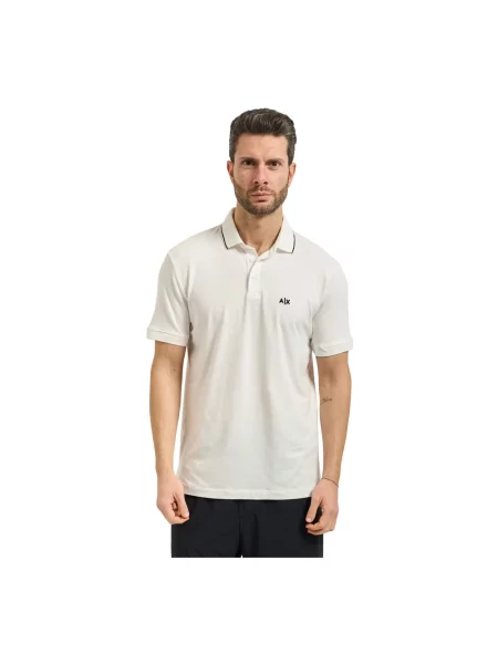 Armani Exchange Polo biały