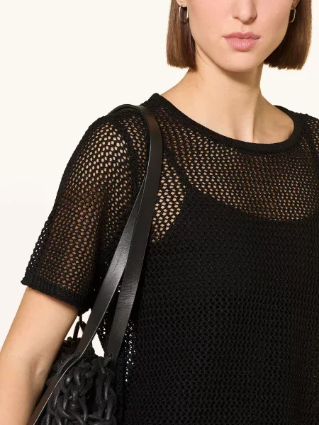 Joseph Ribkoff Koszulka Z Dzianiny schwarz czarna