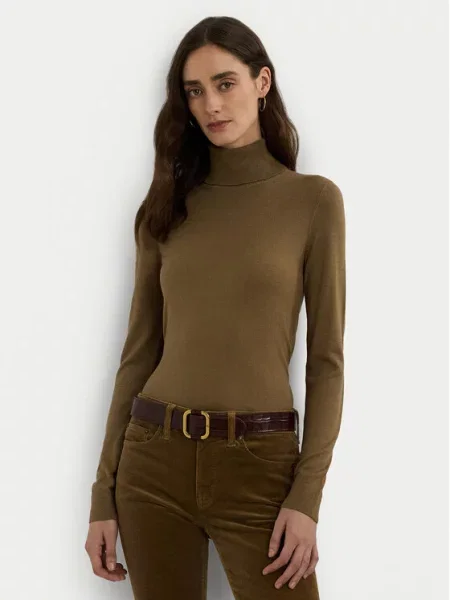 LAUREN RALPH LAUREN Гольф коричневий