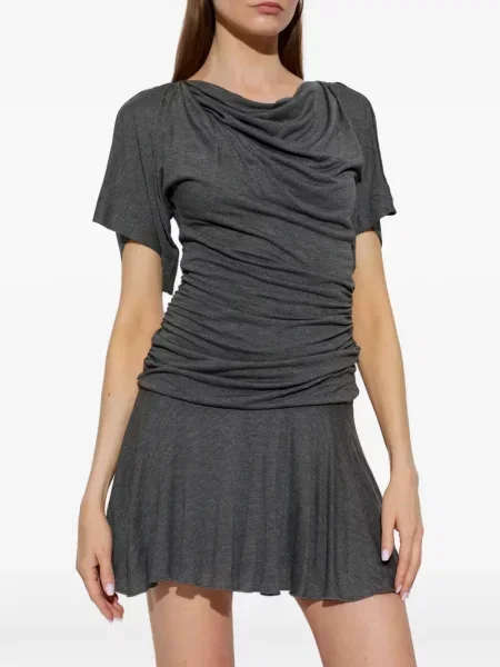 Rochie mini Marant Etoile cu volane gri