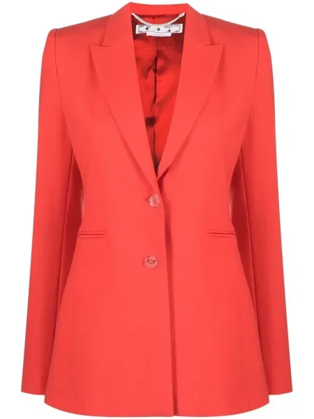 Sacou Off-white cu rever alb