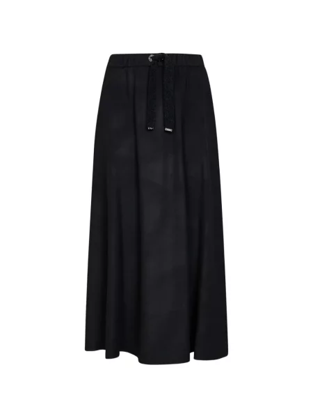 Fusta maxi Herno cu cordon negru