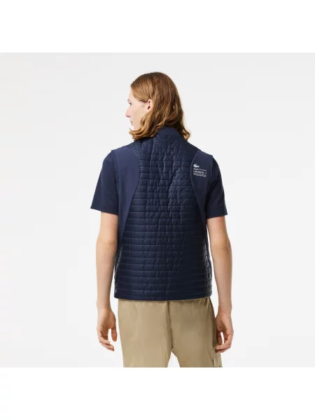 Lacoste Kamizelka Sport Dwustronna granatowa