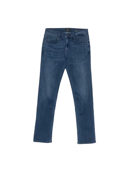 Jeansy 7 For All Mankind niebieskie