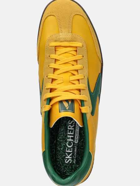Skechers bőr sportcipő HOTSHOT sárga