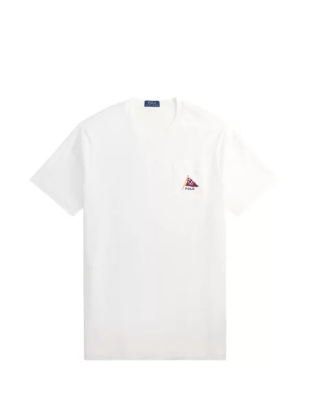 Șosete Polo Ralph Lauren cu model herringbone cu broderie plasă albastru