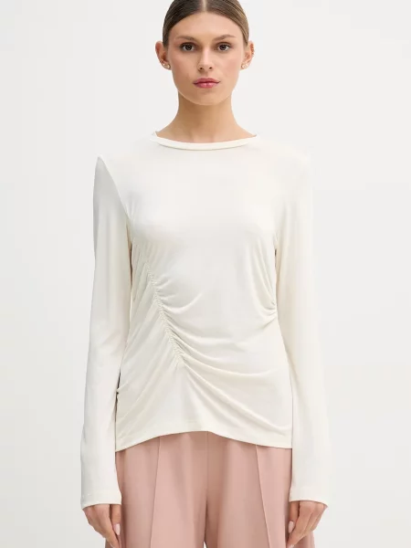 Sisley longsleeve beżowa