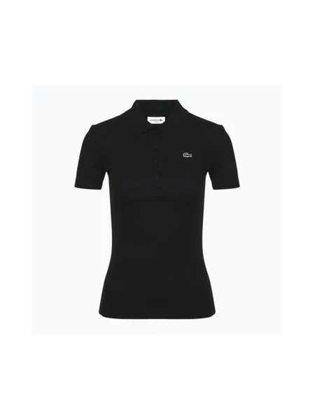 Футболка поло Lacoste black чорне