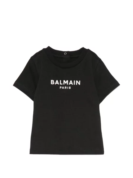 Koszulka dziecięca Balmain czarna