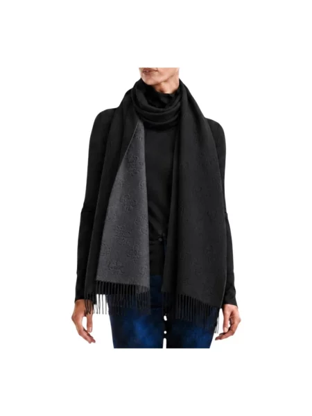 Fular Guess negru