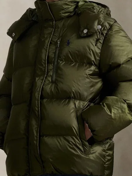 Пухова куртка Polo Ralph Lauren синій