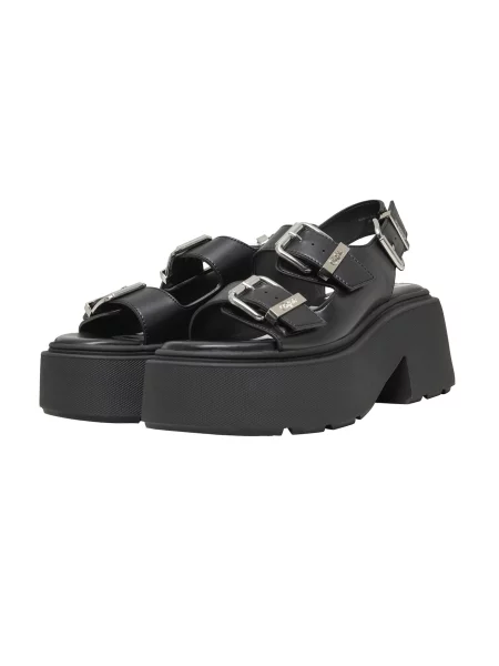 BUFFALO Sandále Vicious Athena' čierna