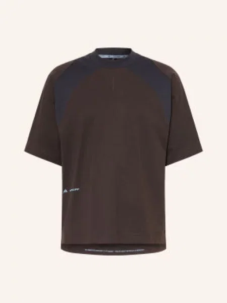 Adidas Tričko Hermanos Koumori tmavě hnědá / tmavě šedá