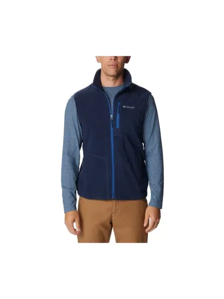 Vestă Columbia din fleece albastru