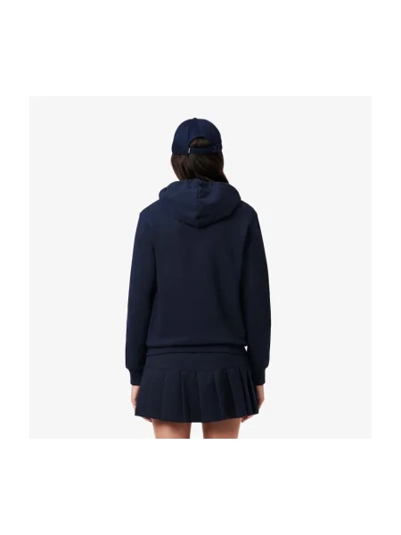 Lacoste Mikina Tmavomodrá modrá