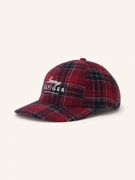 Kšiltovka Tommy Hilfiger červená