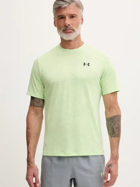 Under Armour T-shirt treningowy UA Tech zielona