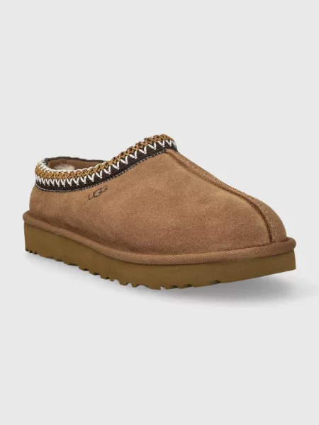 Papuci Din Piele Pentru Femei Ugg Tasman maro