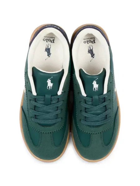 Dětské tenisky Polo Ralph Lauren zelené