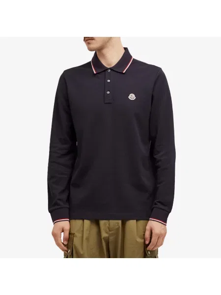 Koszulka polo Moncler granatowa