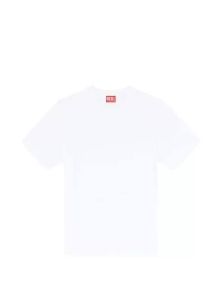 Tricou Diesel cu broderie alb