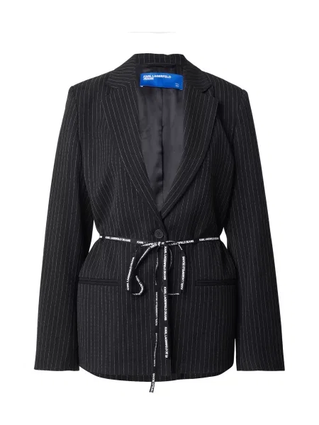 KARL LAGERFELD JEANS Μπλέιζερ μαύρο λευκό