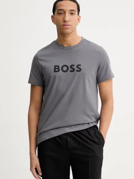 BOSS t-shirt szara